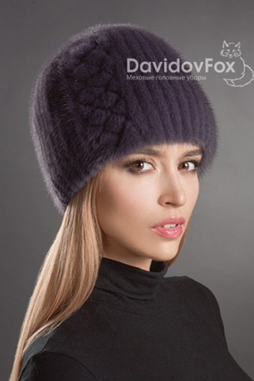 Шапка Сноп норка орнамент байкал