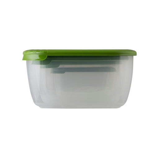 Комплект контейнеров для СВЧ "Лайт" 4шт (0,46+0,95+1,5+2,5)л квадр. арт.С546