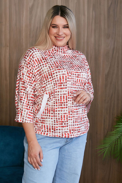 Блуза Luxury Moda 1299 красный