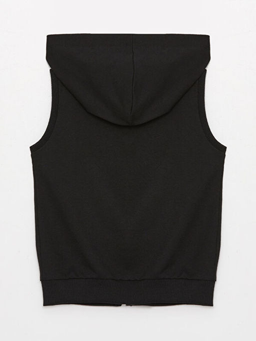 Kap??onlu Basic K?z ?ocuk Fermuarl? Yelek - Waikiki фото 2