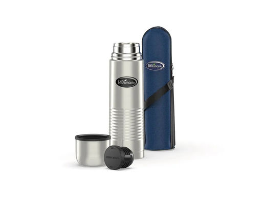 Термос 0,75 л "BIOSTAL" у/г, с кноп.чехол арт. NB-750B