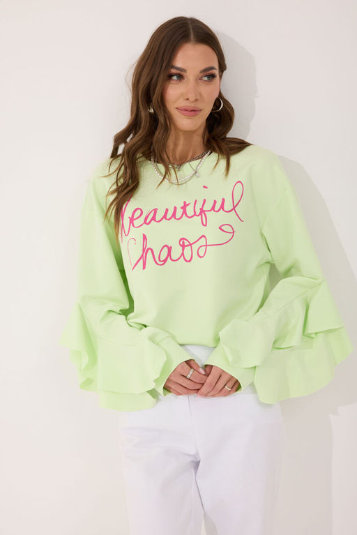 Джемпер LYUSHe 4061 салатовый