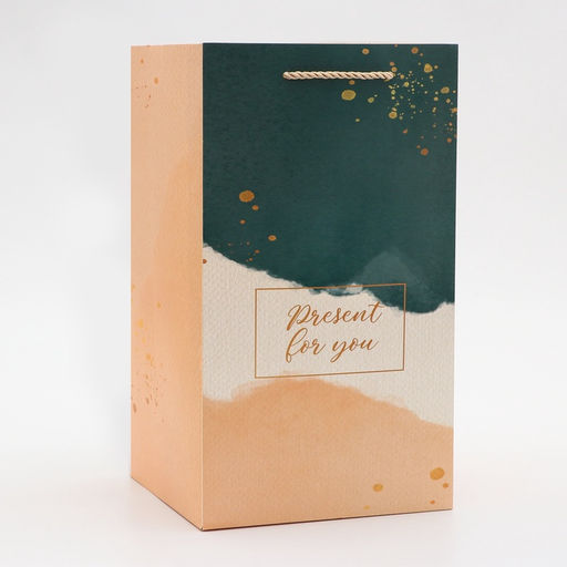 Цена за 5 шт. Коробка для цветов с вкладышем, Present, с ручками, 20?20?35 см - UPAK LAND фото 3
