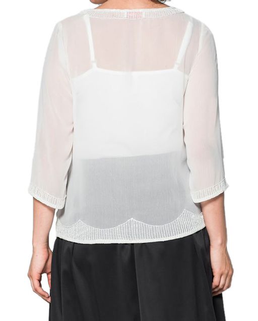 Туника, экрю - Sheego фото 3