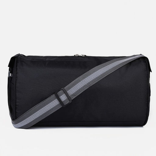 Сумка спортивная на молнии, длинный ремень, цвет чёрный/красный - Simaland фото 3