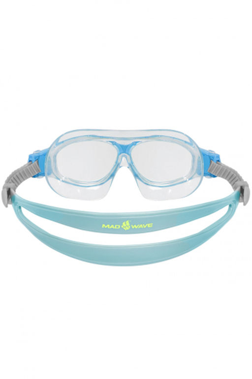 юниорские очки Junior FLAME Mask, Automatic junior flame, Iris, Carpet, Coaster kids - Mad wave фото 3