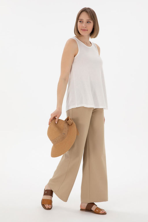 Kad_n Ekru Ti__rt Sepette S_rpriz _ndirim - U.s. polo assn фото 4