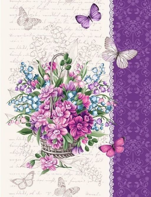 Дорожка столовая Прованс 45*150 см. хлопок 100% - Лен поволжья фото 3