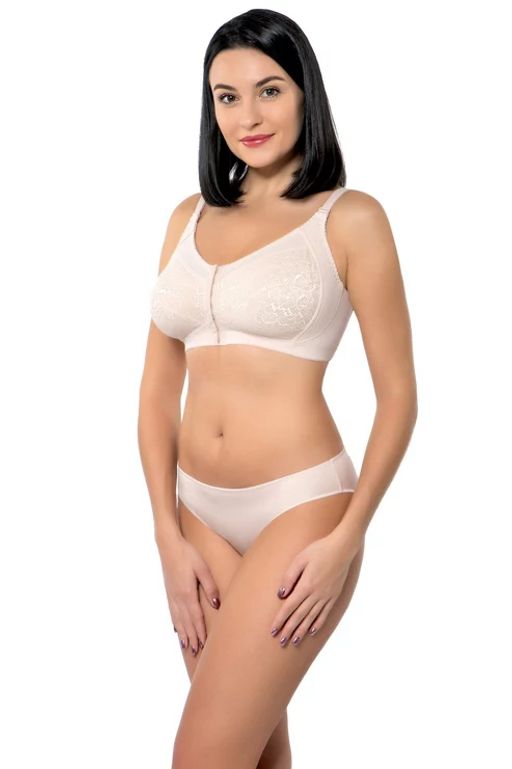 Primaverina / Farfallina Classic Бюстгальтер мягкий PN-111 - серебристый пион  фото 2