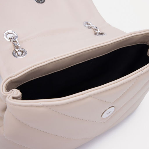 Сумка-мессенджер на клапане, цвет бежевый - Simaland фото 3