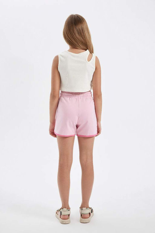 Базовые шорты для девочек - Defacto фото 6