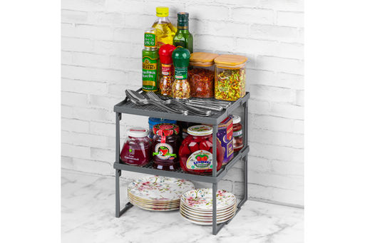 Подставка 29*25,8*17 см Лофт серая на пластиковых ножках (модель - 600218) - Elan gallery фото 8