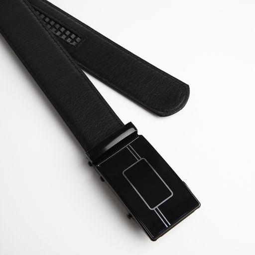 Ремень мужской Великан, ширина 3,5 см, автомат, цвет чёрный - Simaland фото 2