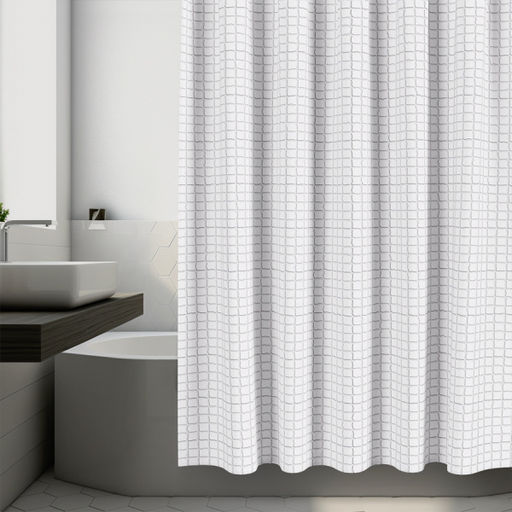 VAL NC-3-SC-1820 Штора для ванной комнаты, полиэстер, 200*200 см, моно, серый, CLASSIC GREY, шт