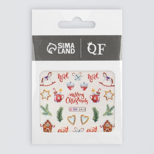 Цена за 6 шт. Слайдеры для ногтей Noel, разноцветные - Qf фото 3