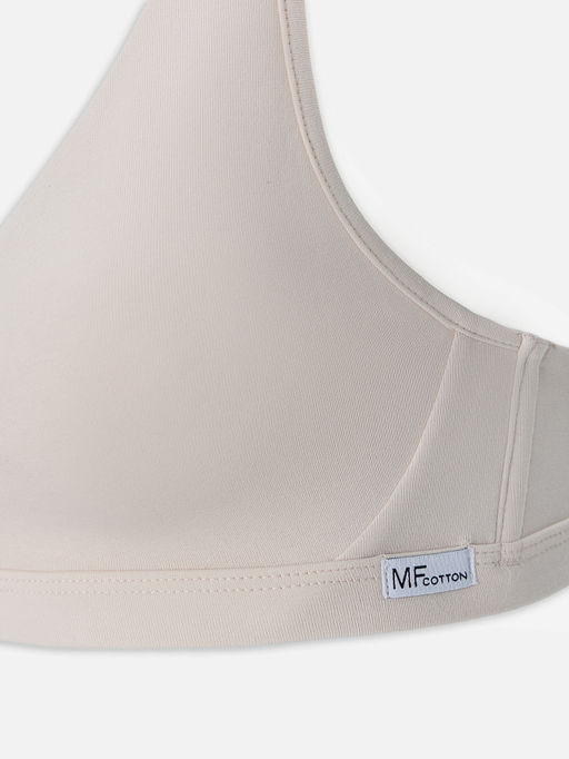 Бюстгальтер с мягкими чашками женский молочный - Mark formelle фото 10