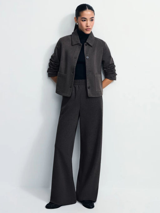 Прямые брюки с эластичным поясом / Zarina