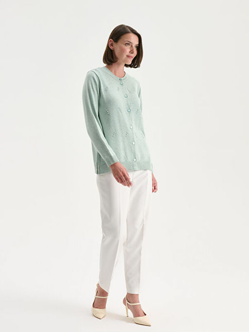 Bisiklet Yaka Kad?n Triko H?rka