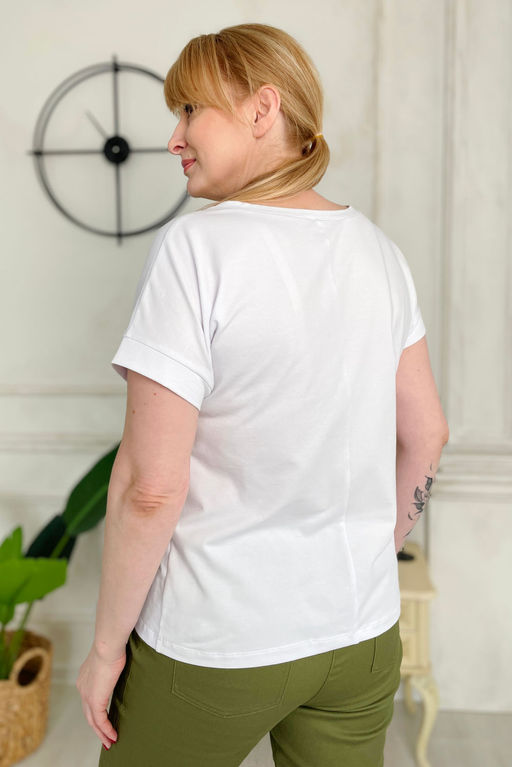 Футболка Rumoda 2206 белый  фото 7