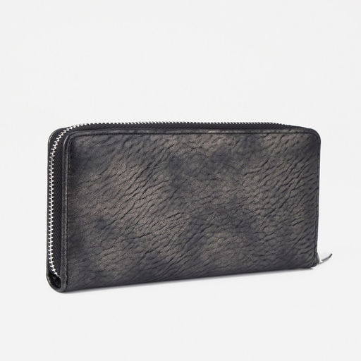 Кошелёк на молнии, цвет чёрный - Simaland фото 2