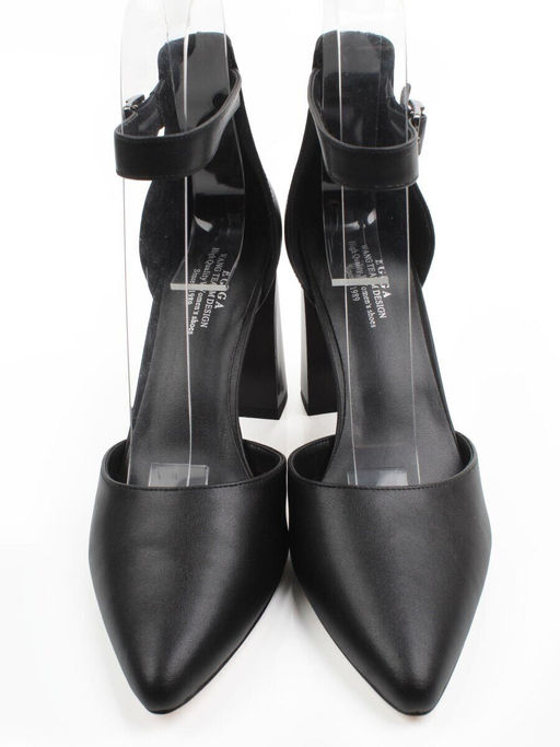 06-XLP1335-1 BLACK Туфли женские (натуральная кожа)