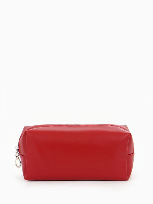 Косметичка дор Одноцвет 19*7,5*8,5, отд на молнии, бордовый