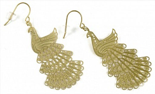 Серьги PW0605 серебро - Mini maxi фото 2