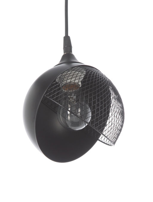 Светильник подвесной N6483/1HQ, 1х60Вт, E27, чёрный
