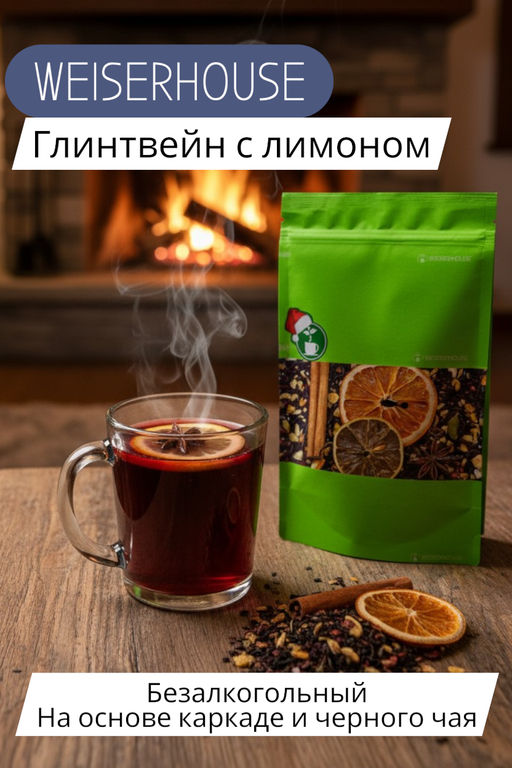 Глинтвейн с лимоном, 1 шт