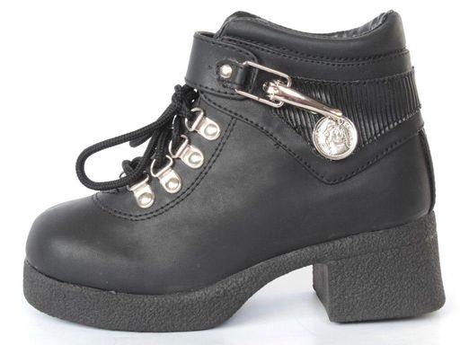 03-N72699-1 BLACK Полуботинки спортивные мужские (натуральная замша)
