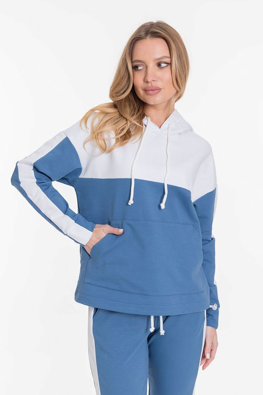 Костюм М324101а индиго - Елена фото 3