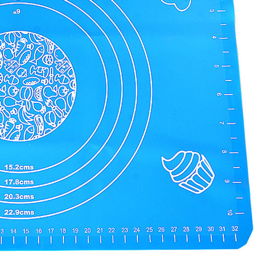 30495-2 Коврик силикон 38х28см. голубой MB (х72) - Mayer&boch фото 3