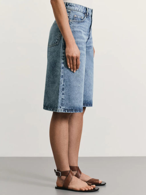 Джинсовые шорты бермуды / Zarina  фото 4