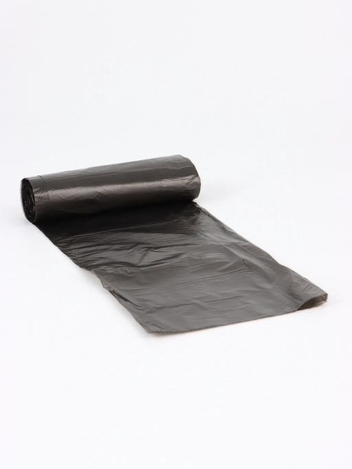 Цена за 3 шт. Мешки для мусора 120 л ПНД,толщина 10 мкм, 10 шт в рулоне, цвет черный