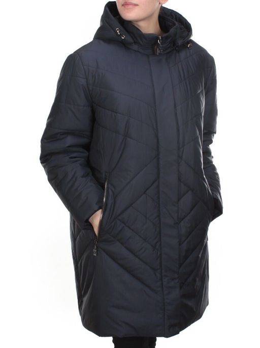 93-613M DARK BLUE Куртка зимняя женская LANKON (200 гр. холлофайбера)
