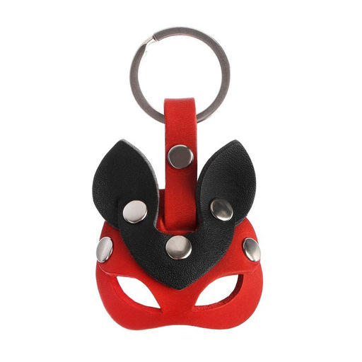 Брелок для автомобильного ключа, маска - кошка, натуральная кожа - Simaland фото 8