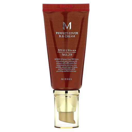 Бб крем MISSHA M Perfect Cover BB Cream SPF42/PA+++ (No.29/Caramel Beige), 50ml
