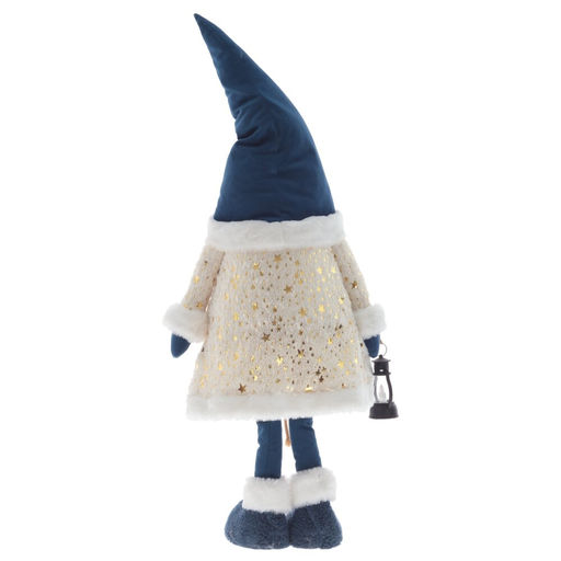 Игрушка набивная с подсветкой "Гном", L28 W20 H79/52 см, 2в.