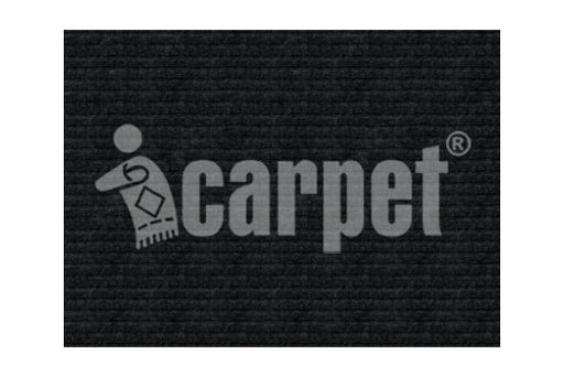 Коврик-дорожка придверный влаговпитывающий icarpet Ребристый ТПР 120х1500 графит 01 фото 2