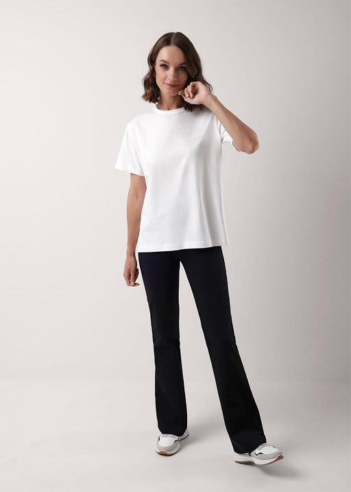 CLE LF011 Футболка жен. ЧБ база белый - Clever wear фото 3