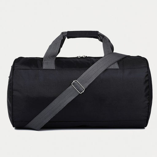 Сумка спортивная на молнии, длинный ремень, цвет чёрный - Simaland фото 3