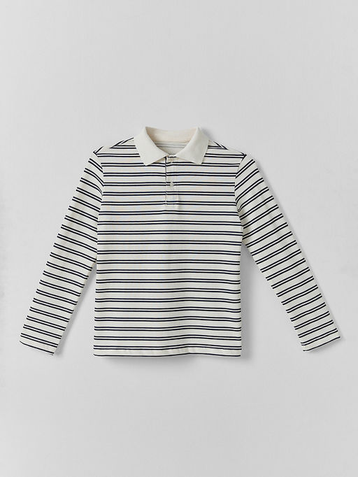 Поло для мальчиков в полоску - Mark formelle фото 4