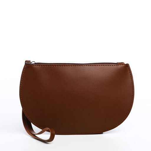 Сумка-мессенджер на клапане, цвет коричневый - Simaland фото 5