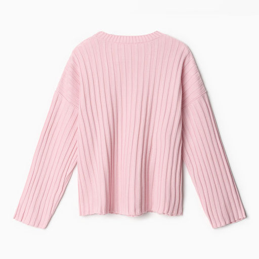Джемпер женский вязаный MINAKU: Knitwear collection, розовый, размер 42-44