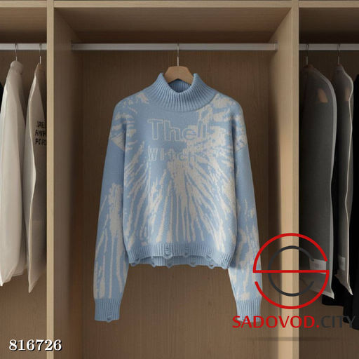 Свитер женский с принтом - Bruno фото 2