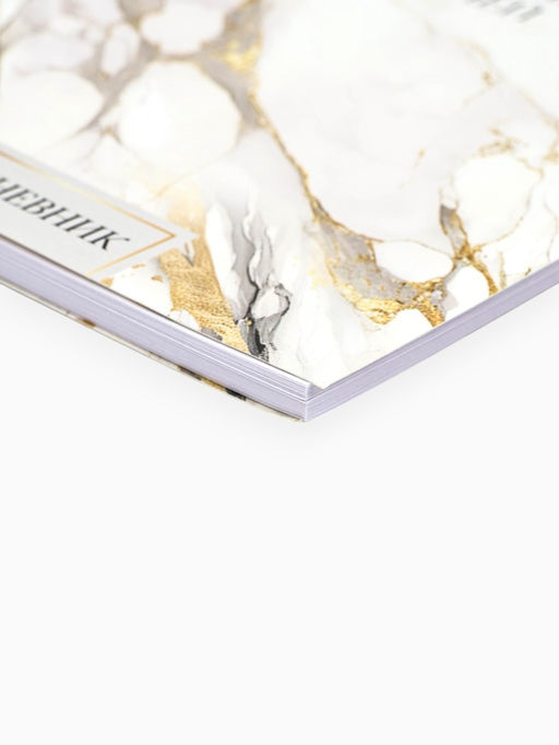 Ежедневник в мягкой обложке А5 «Мрамор», 60 л., на скрытом гребне