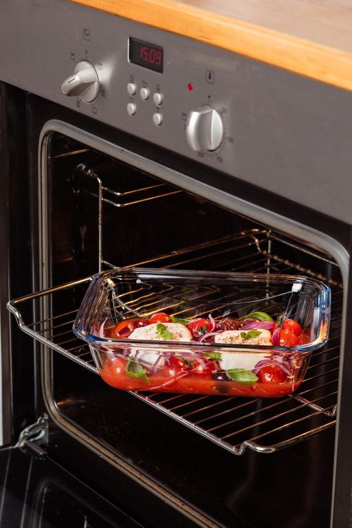 Блюдо для запекания и выпечки OPTIMUM 2.2л 25х22х7см квадратное