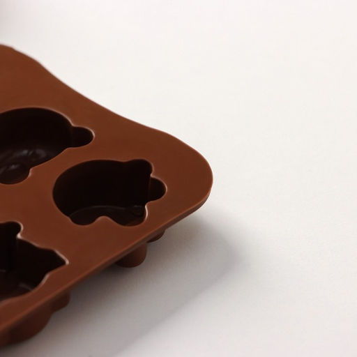 Цена за 2 шт. Форма для конфет и шоколада Доляна Животные. Любовь, силикон, 20.6?10.5?1.4 см, 15 ячеек, коричневая