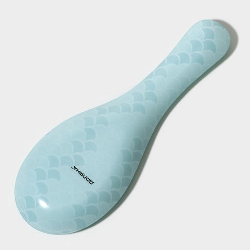 Подставка под ложку Доляна Сирена, 23.58.3 см, стекло, бирюзовая фото 5