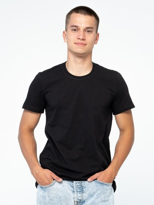 Футболка хлопок 100%,черная